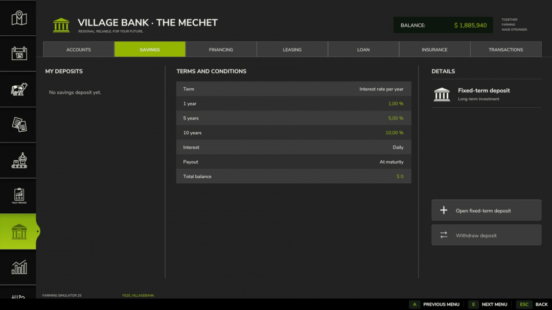 Village Bank v1.1
