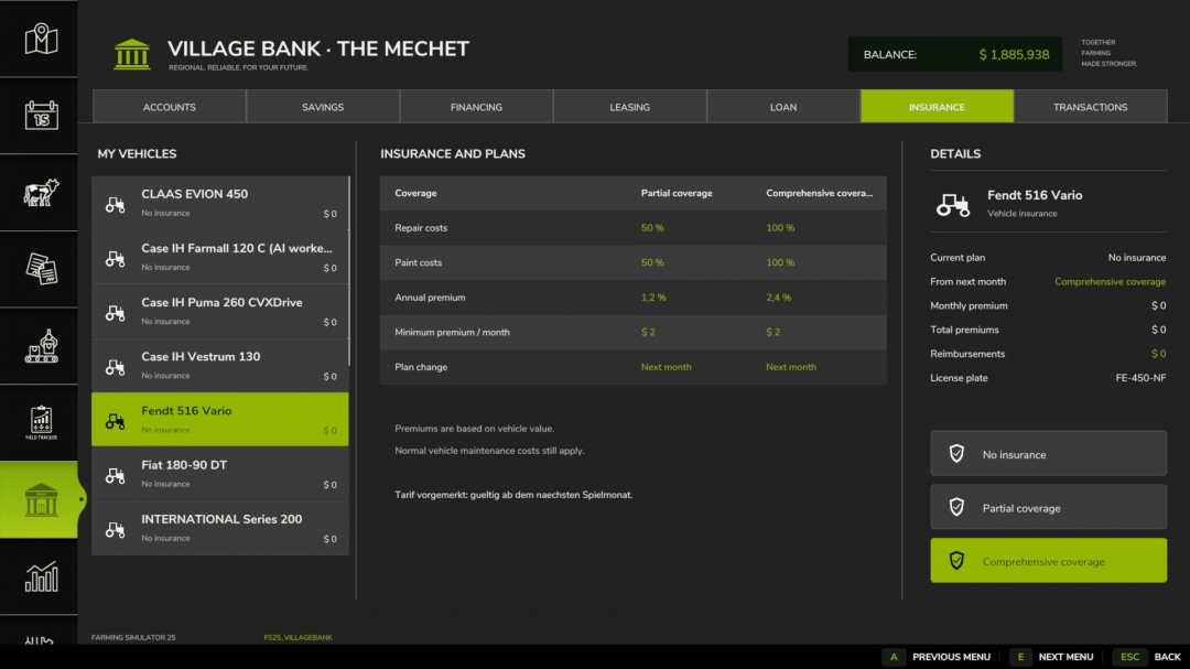Village Bank v1.1