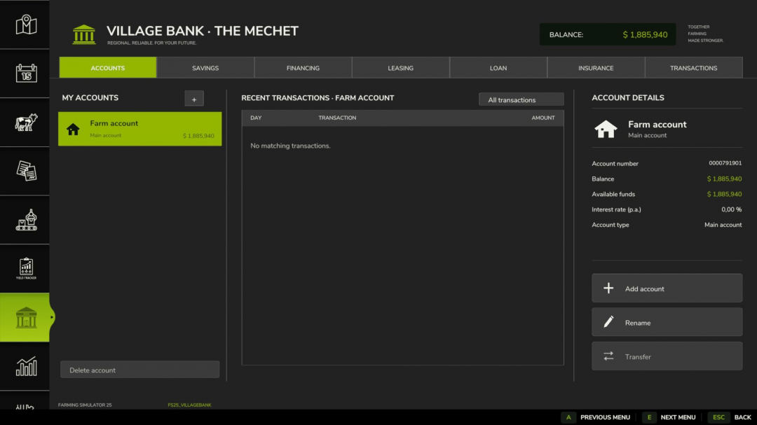 Village Bank v1.1