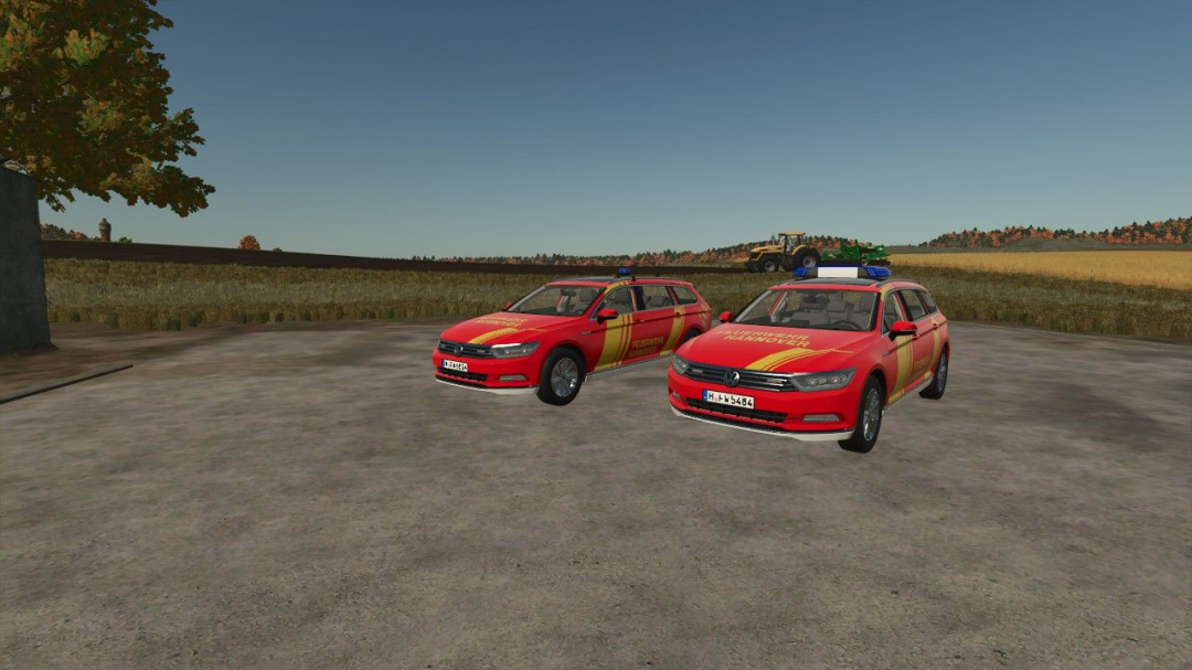 Volkswagen Passat B8 2015 Hannover Fire Department KDOW and NEF V1.0