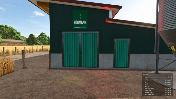 fs25-mods, Animal Storage Overview V1.0