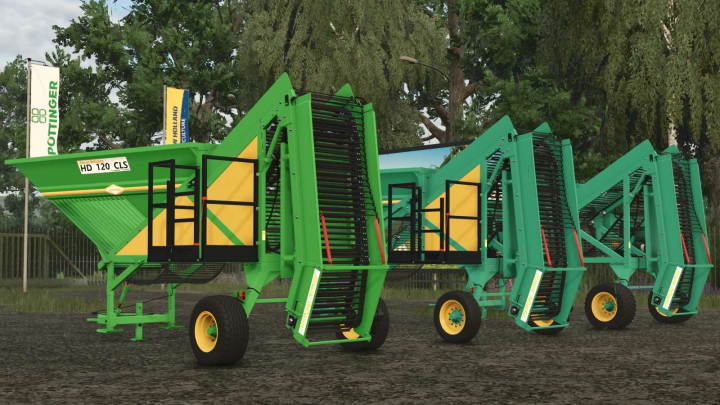 fs25-mods, Armer Salmon 120 Cleaner Loader System v1.0
