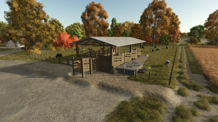 fs25-mods, Brazilian Cow Pen With Loader V1.2