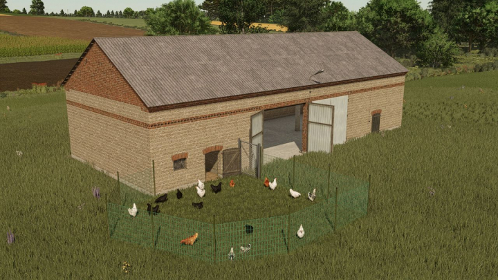 fs25-mods, Chicken Barn V1.1