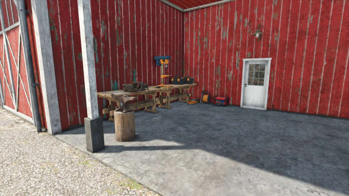 fs25-mods,  Farm Barn And Workshop v1.0