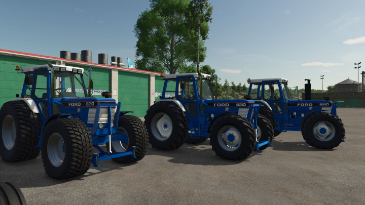 fs25-mods,  Ford 8000 with front blade V1.0