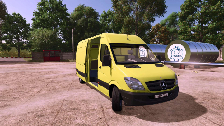 fs25-mods,  Mercedes Benz Sprinter Van (RU Version) v1.0