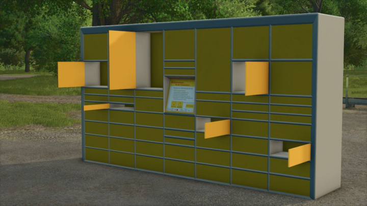 fs25-mods,  Parcel Locker Pack V1.0