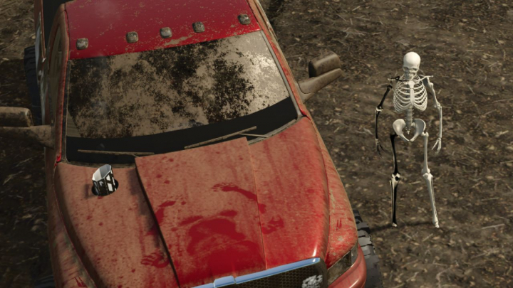 fs25-mods,  Skelly bones (Skeleton Player) V1.0