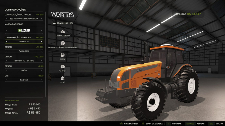 fs25-mods, Valtra BH 180 205i V2.0