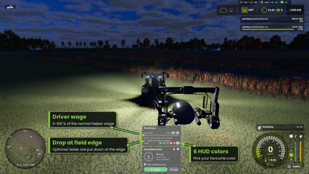 Auto Bale Wrapper V1.0.8