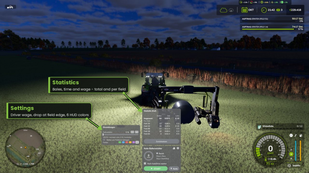 Auto Bale Wrapper V1.0.9