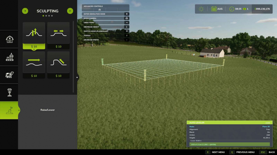 Auto Leveler – Landscaping Terraformer & Slopes v1.0