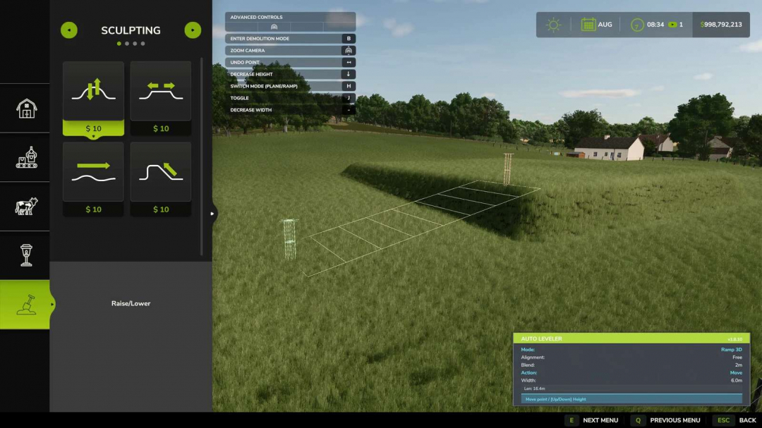 Auto Leveler – Landscaping Terraformer & Slopes v1.0