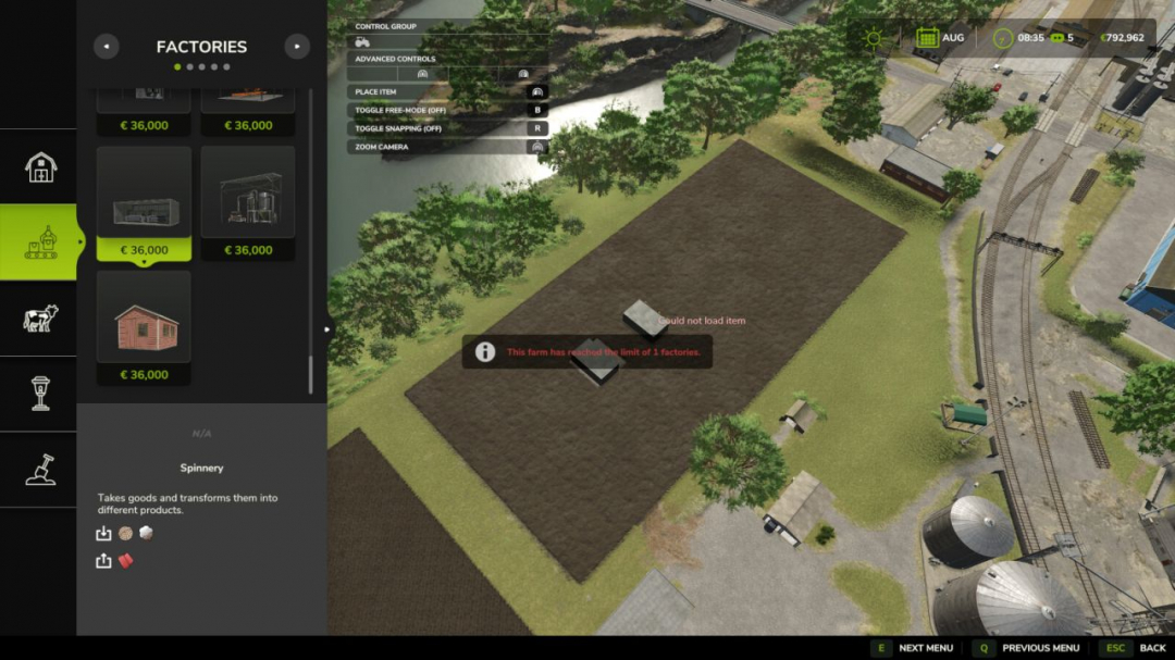 Farm Limit Manager V1.0