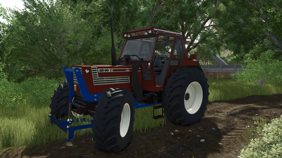 Fiatagri 140-90 with front blade V1.0