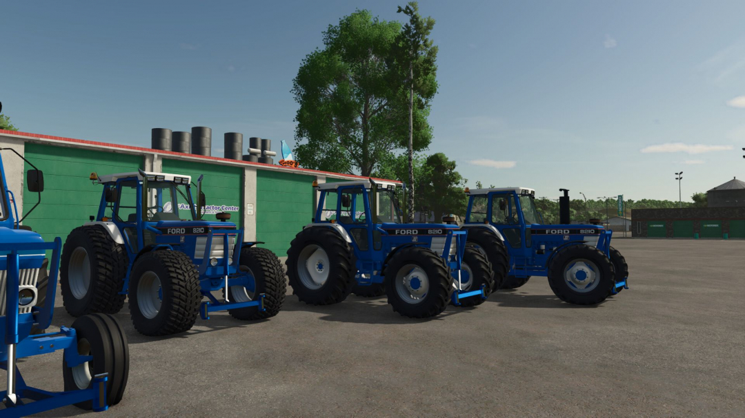 Ford 8000 with front blade V1.0