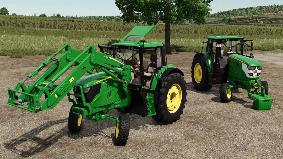 John Deere 6135/6155M 2WD v1.0