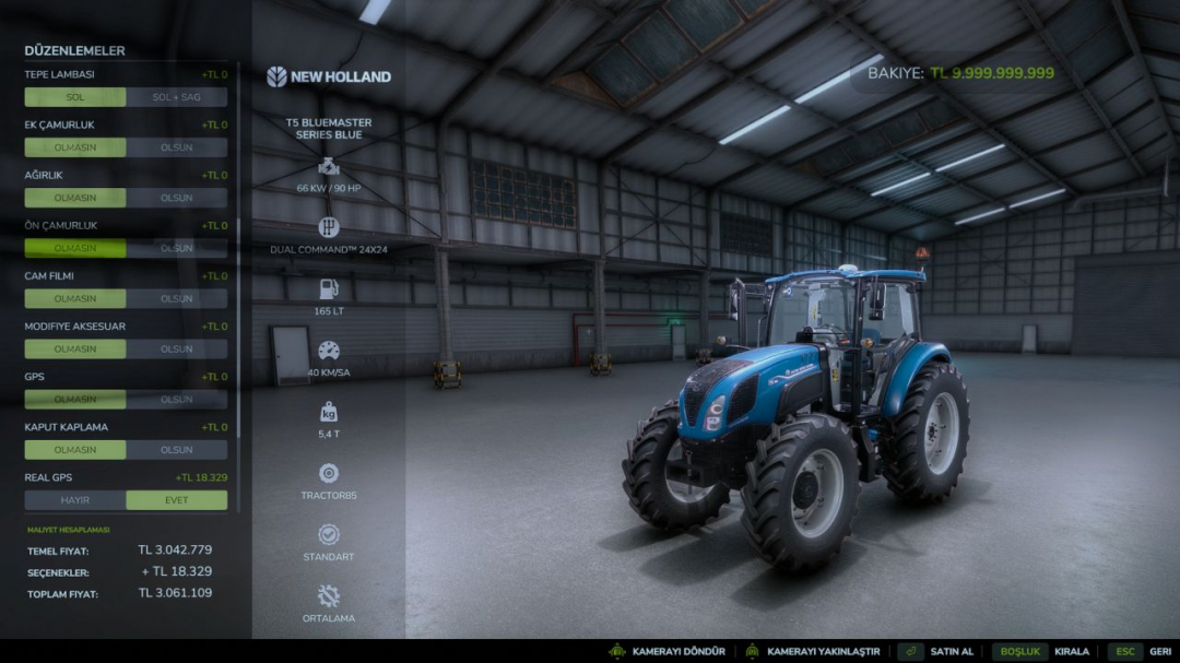 New Holland T5 Edit V1.0