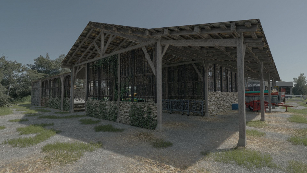 Old-Style Goat Barn v1.0