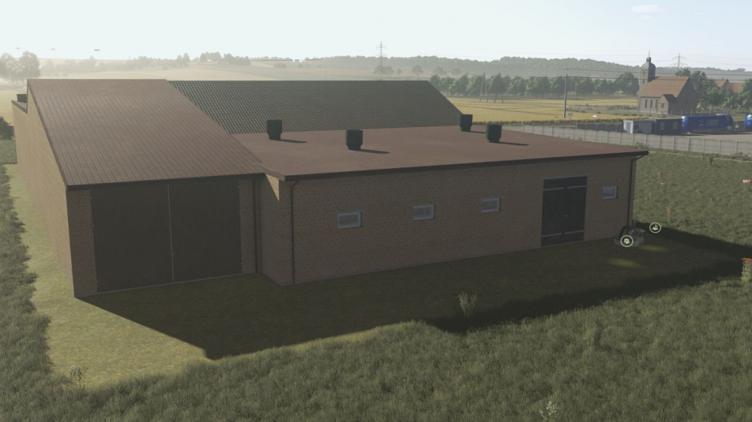 Polish Pigsty With Barn V1.0