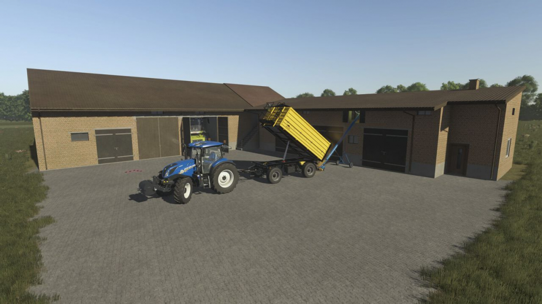 Polish Pigsty With Barn V1.0