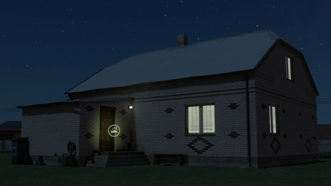 Polish White Brick House V1.0