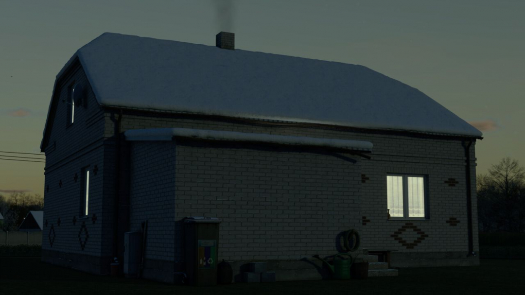 Polish White Brick House V1.0