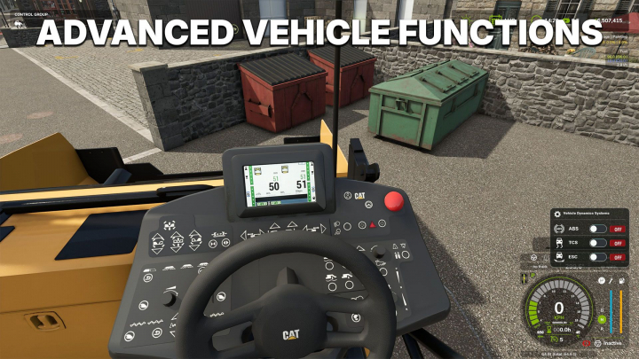 fs25-mods,  Advanced Vehicle Functions V1.7