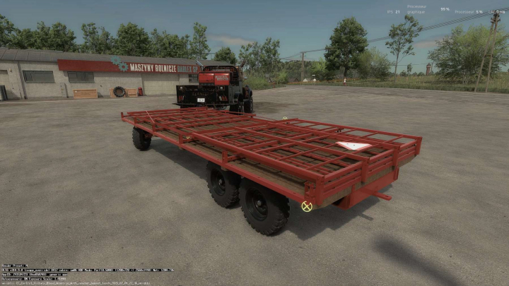 fs25-mods, Homemade bale trailer v1.0