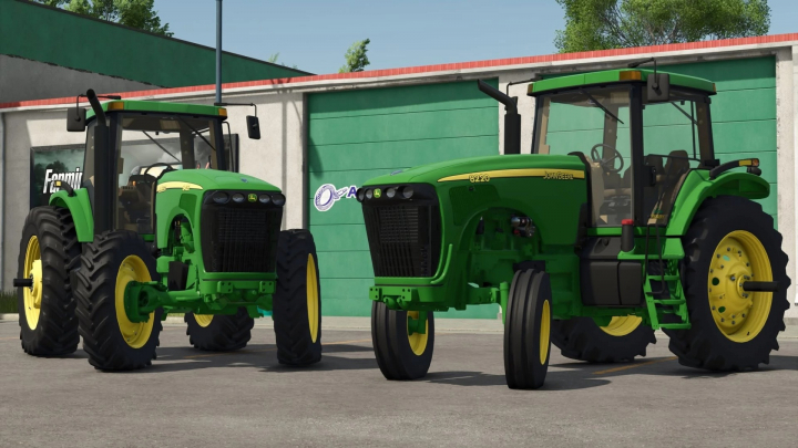 fs25-mods, John Deere 8020 MFWD and 2WD v1.0