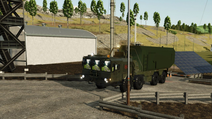 fs25-mods,  MZKT-7930 (8×8 Heavy Chassis with Command / C4ISR Module) V1.0