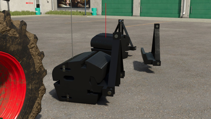 fs25-mods, New Holland weight 900 kg V1.0