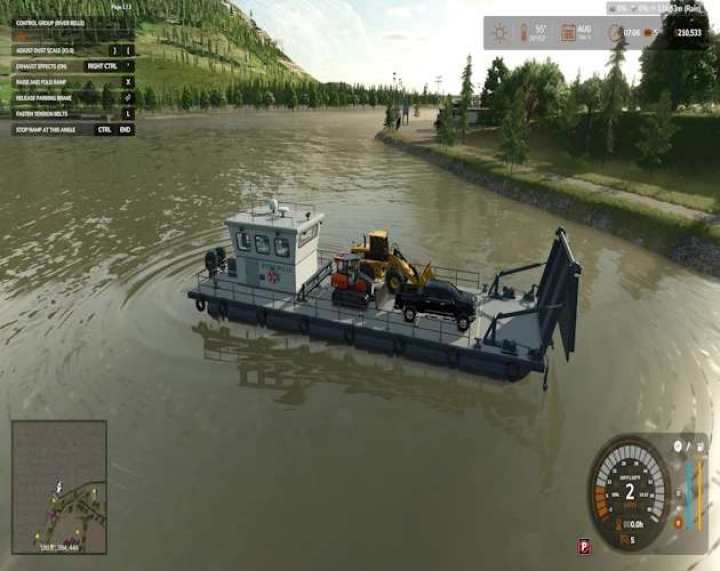 fs25-mods,  River Belle – My First Boat v1.0