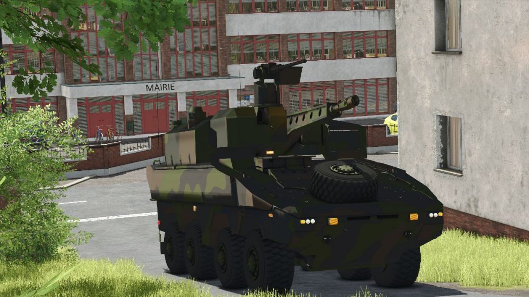 Boxer MRAV (8×8 Armored Fighting Vehicle / Mission Module Variant) V1.0