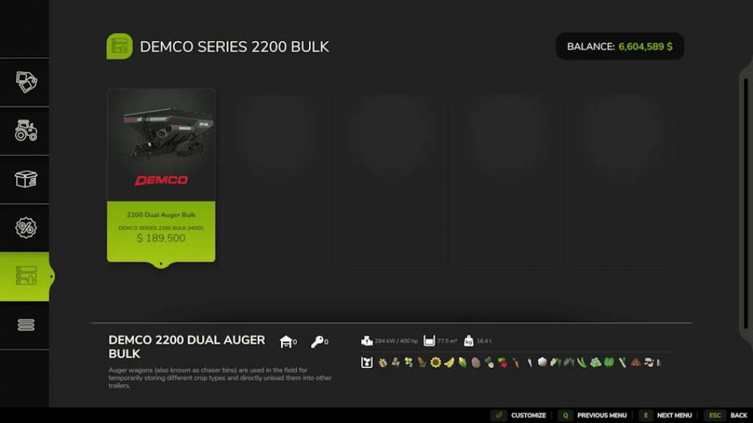 Demco Series 2200 Bulk v2.2