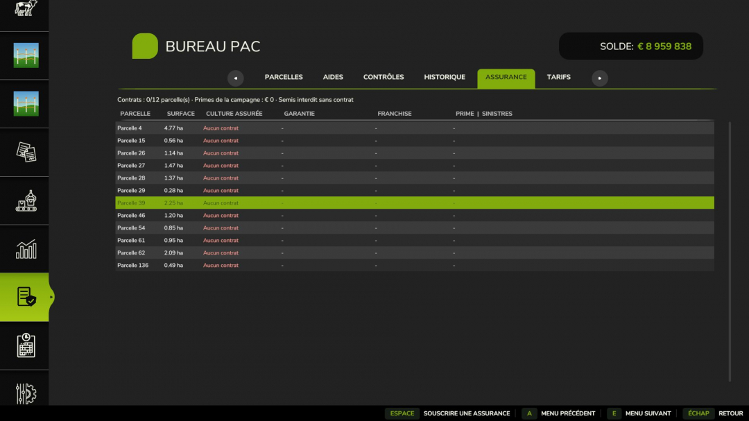 Farm Office & Crop Insurance v1.0