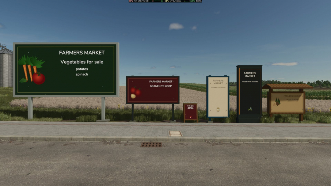 Farmers Market Signs V1.0