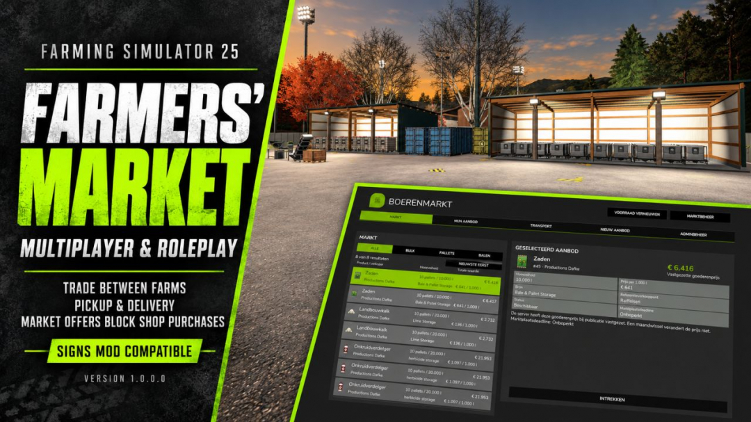 Farmers Market (multiplayer) v1.0