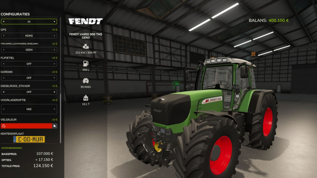 Fendt 900 TMS Edit V1.0