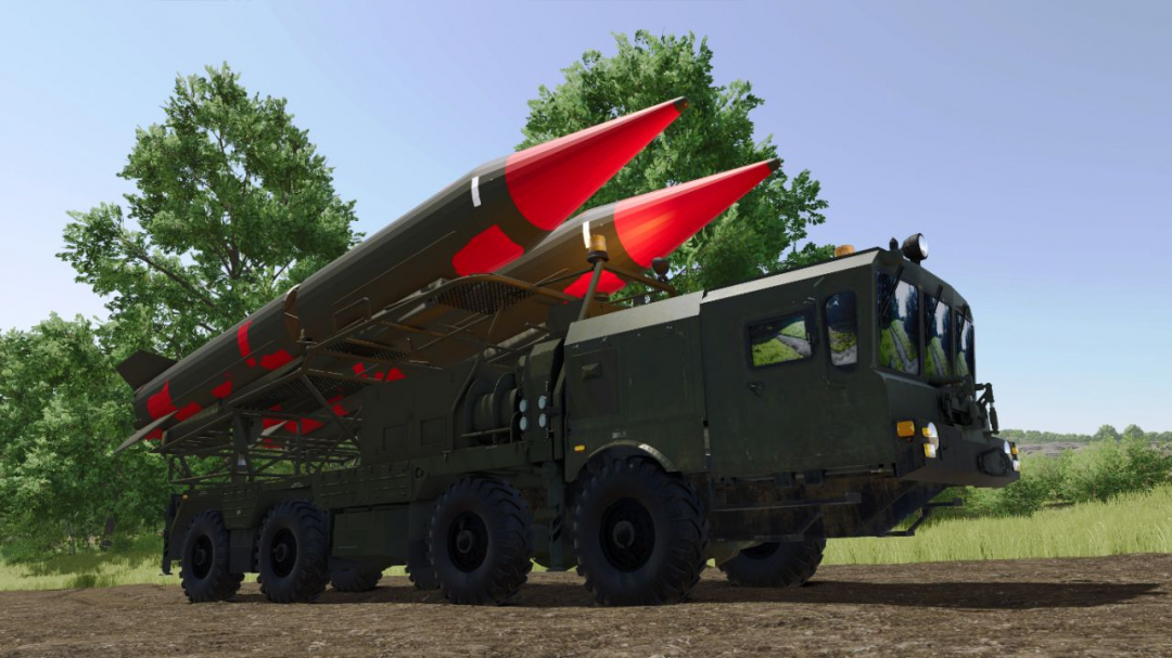 MAZ Heavy Chassis Missile Launcher System (8×8 Tactical Platform with Ballistic Missiles) V1.0