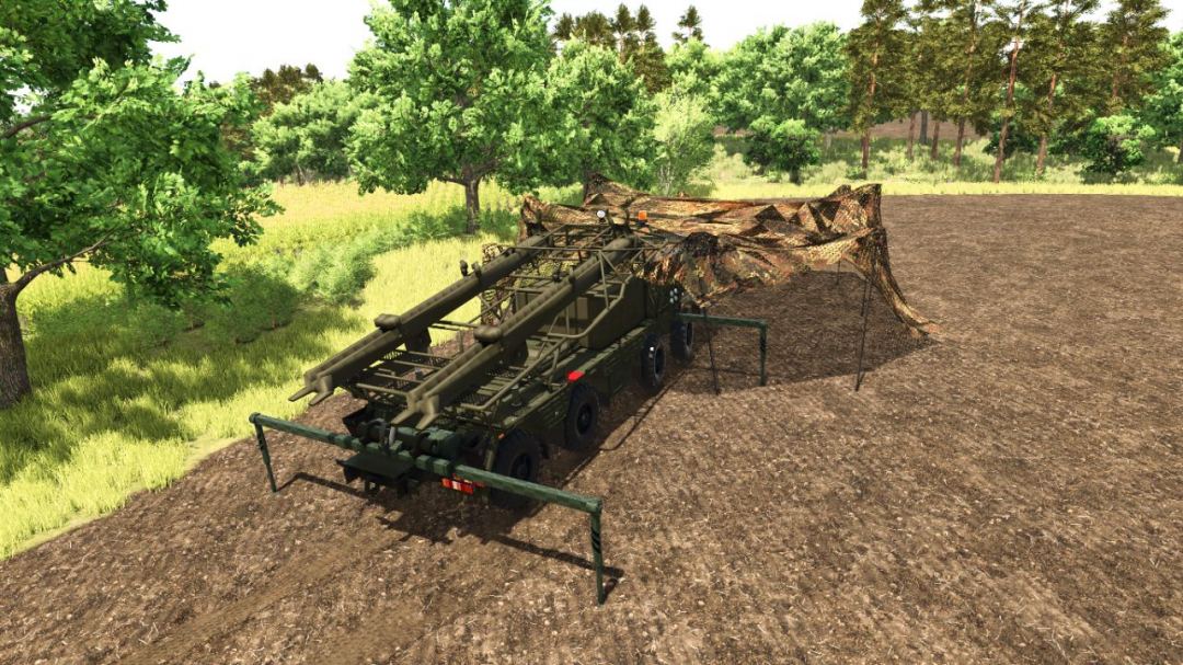 MAZ Heavy Chassis Missile Launcher System (8×8 Tactical Platform with Ballistic Missiles) V1.0