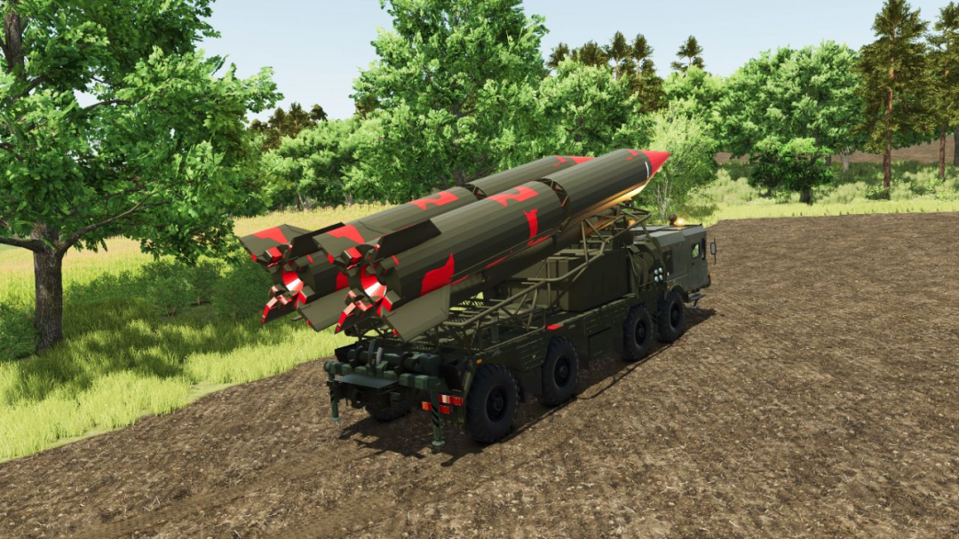 MAZ Heavy Chassis Missile Launcher System (8×8 Tactical Platform with Ballistic Missiles) V1.0