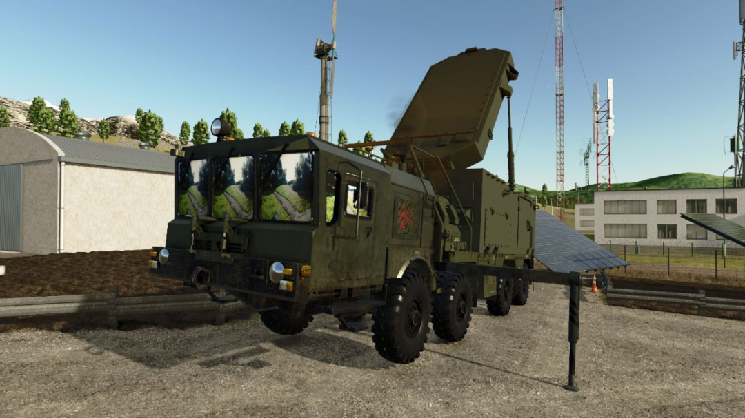 MZKT-7930 (8×8 Heavy Chassis with Radar / Mobile Electronic Warfare Platform) V1.0