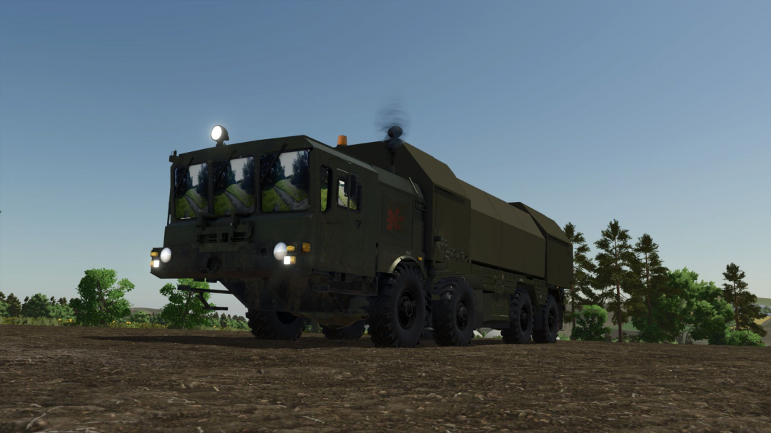 MZKT-7930 Mobile Radar System (8×8 Heavy Tactical Target Acquisition Platform) V1.0