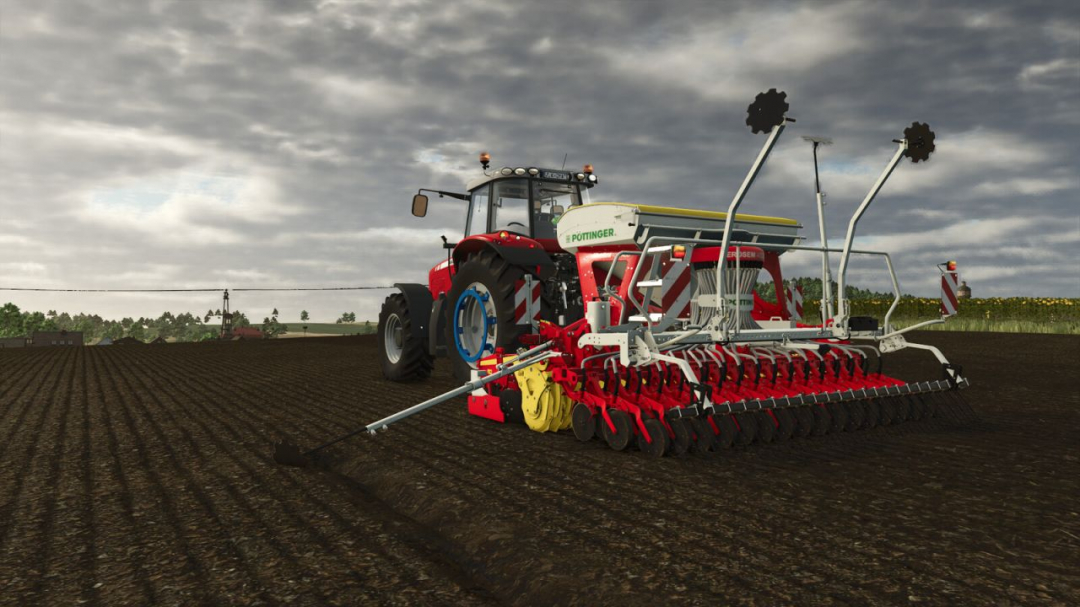 Pöttinger FOX 400 D + AEROSEM 4002 V1.0