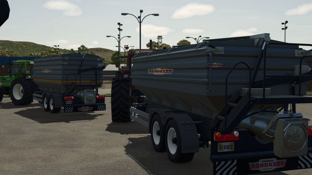 Randazzo 2-axle grape trailer BETA 2 v1.0