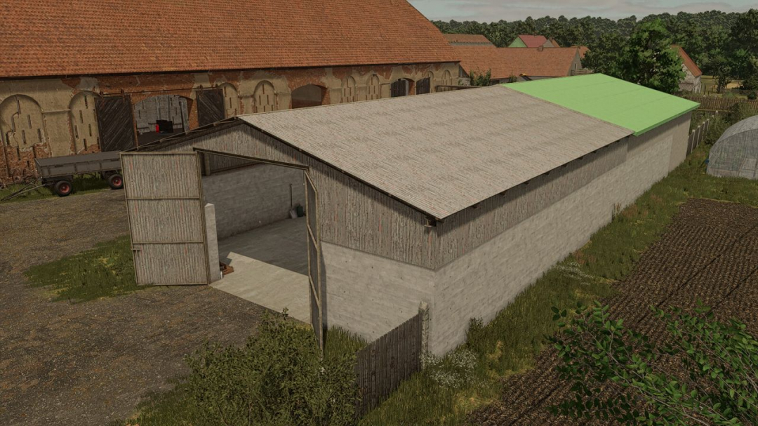 Vegetable Cold Store With A Grain Warehouse V1.0