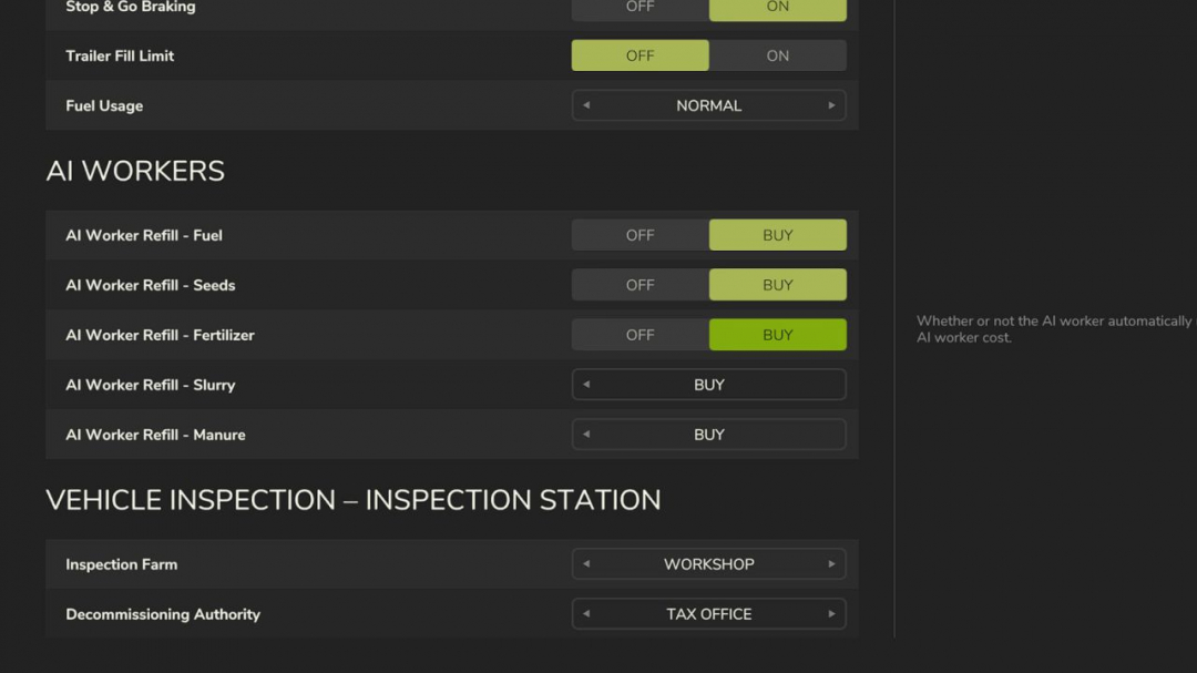 Vehicle Inspection (HU) V1.0