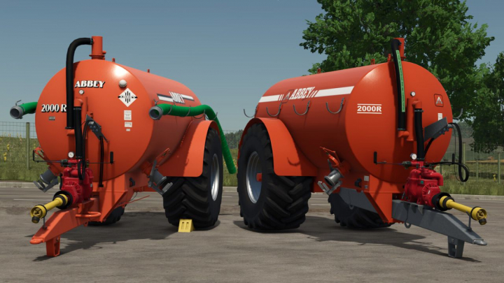 fs25-mods, Abbey 2000 Slurry Spreader V1.1